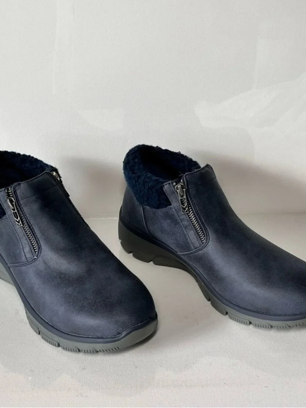 Skechers Easy Going Social Mode Water Repellent Vegan Ankle Boots